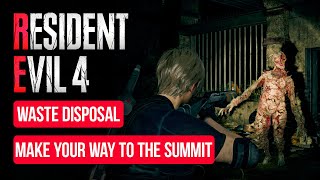 Resident Evil 4 Remake | Chapter 14 | Waste Disposal: Make your Way to the Summit |No Damage | 4K PC