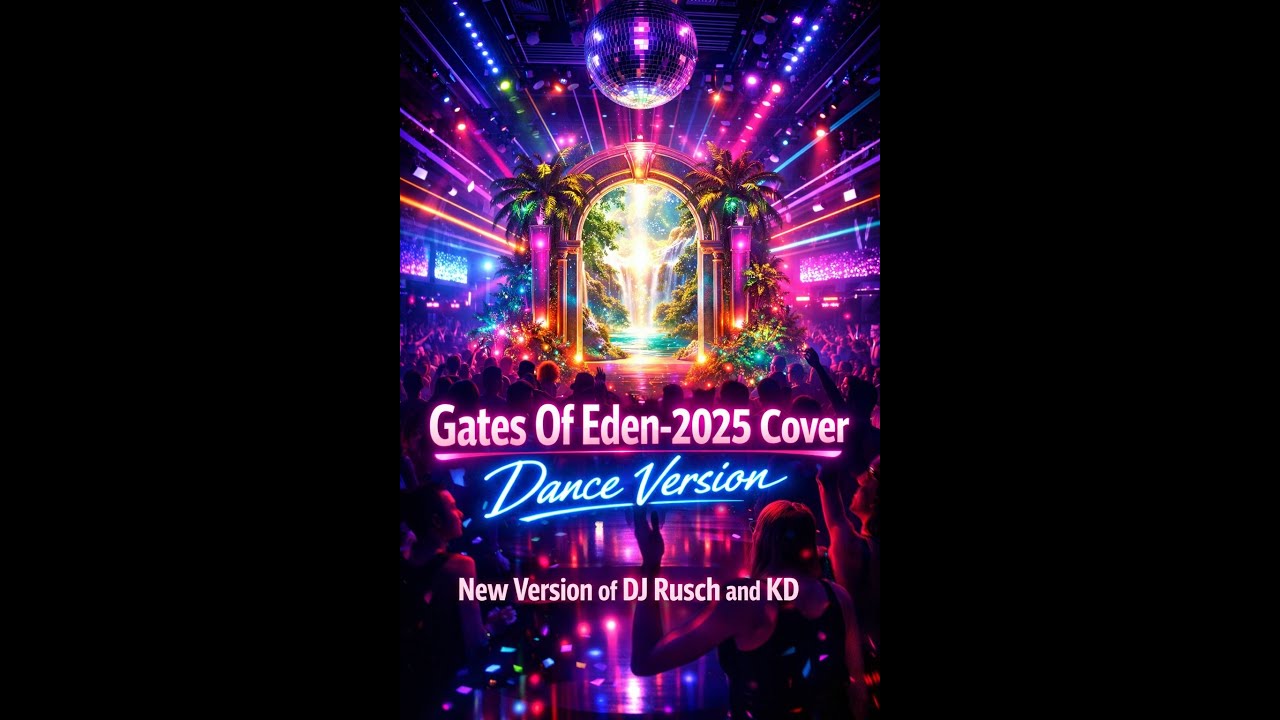 DJ Rusch-Gates Of Eden 2025 (Dance Version)(CoverRemix) Jaqueline's Song, Go Trabi Go, 