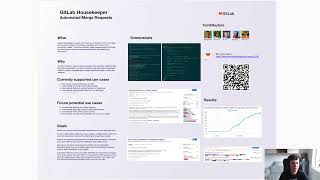 GitLab Housekeeper Poster Session Overview