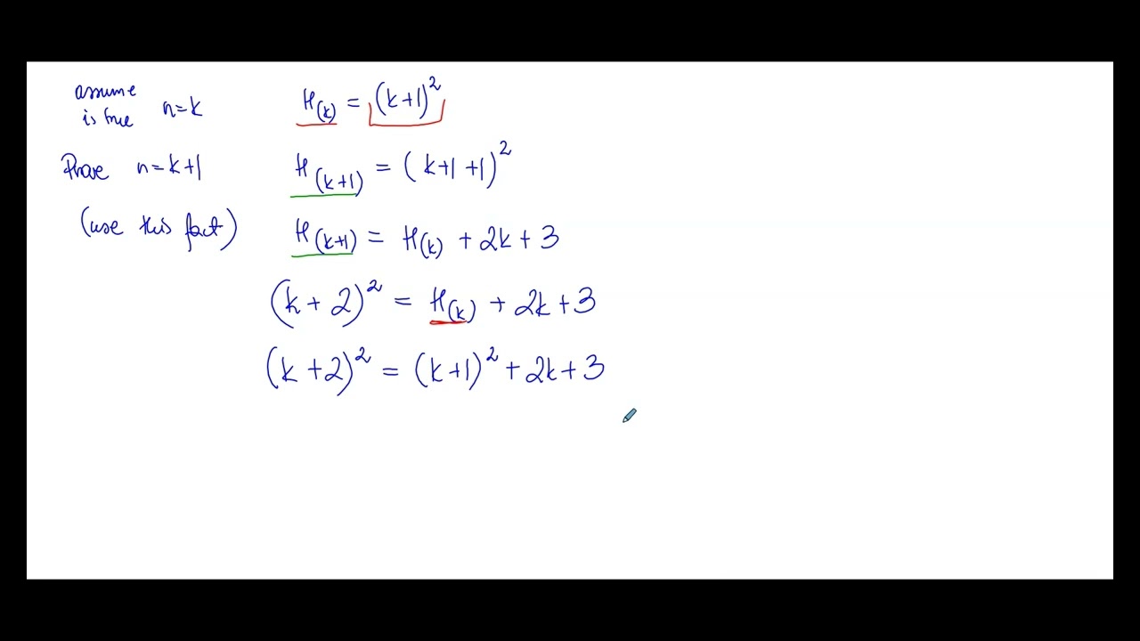 Proof by Induction | Leaving Cert Higher Level Maths | 2025 Paper 1 Q10 (e)