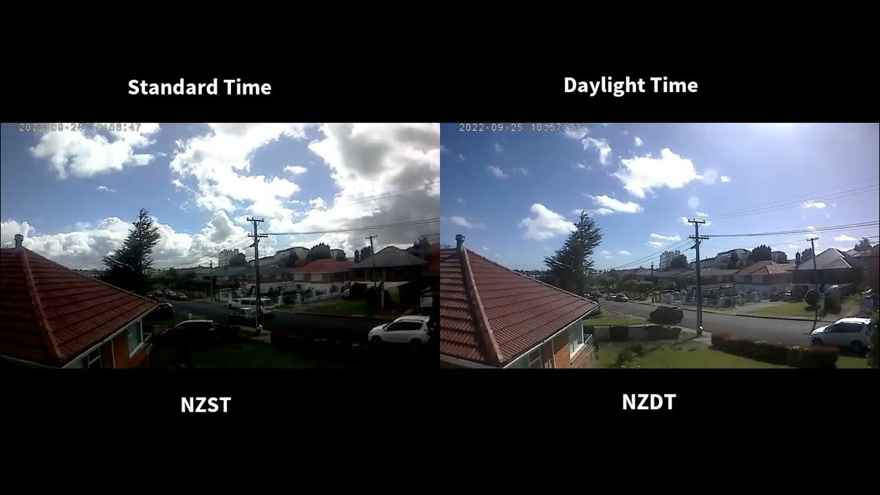 Daylight change from NZST to NZDT YouTube