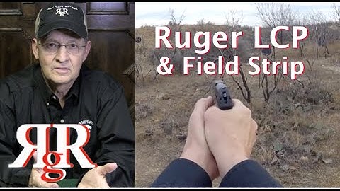 Ruger LCP .380  Review and Field Strip - pre2013