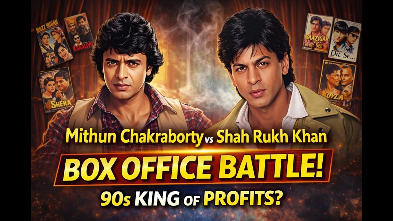 जब Mithun Da पड़े SRK पर भारी 😲 Bollywood Box Office Secrets