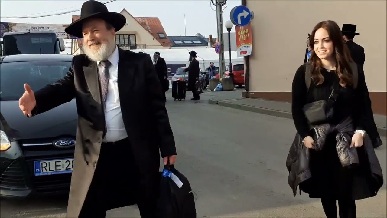 Chasydzi w Leżajsku 2024. Yahrtzeit Tzaddik  Elimelech. 21 Adar, 5784. Chassidim in Lezajsk 2024