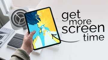 How to Get More Screen Time on iPad (tutorial)