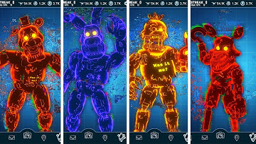 FNAF System Error Nightmare Animatronics Jumpscare & Workshop Animations