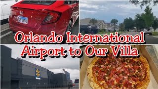 Driving/ Orlando International Airport Monorail ~The Villa~ Walmart & The Best Pizza Ever! May 2022.