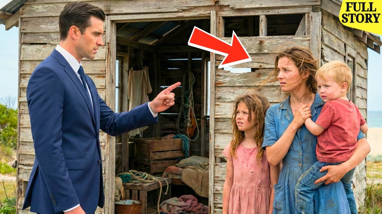 Isang Bilyonaryo ang Nais Magiba ang Lumang Bahay—Ngunit May Babae at mga Bata sa Loob…