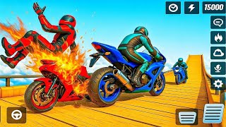 🏍️ Bike Stunt Simulator 2025 | Epic Ramp Jumps & Crashes 💥🔥 screenshot 4