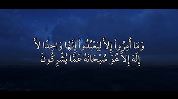 ايات من سورة التوبه