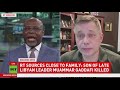 My interview with RT on the topic of the murder of Gaddafi's son and new Libyan unity figure.