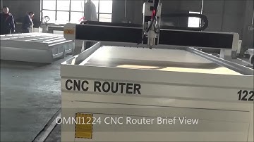 OMNI 1224 CNC Router brief view