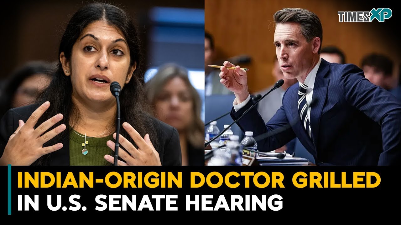 Indian-Origin Doctor Grilled In The U.S. Senate Hearing| Indians In The U.S.