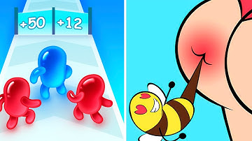 Join Blob Clash 3D | Help Me Tricky Puzzle  - NEW MAX LEVEL Android iOS Mobile Gameplay