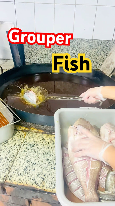 Fry grouper fish #viral #feedshorts #viralshorts #trending #india #shortvideo #fish #friedfish