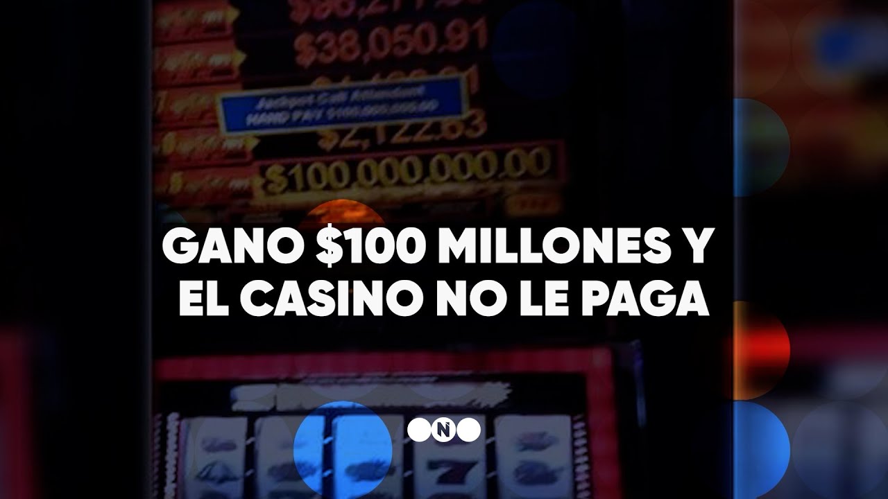 GANÓ $100 MILLONES y EL CASINO NO LE PAGA - Telefe Noticias