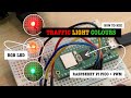 Mixing RGB LED ‘traffic light’ colours with a Raspberry Pi Pico / Micropython + PWM