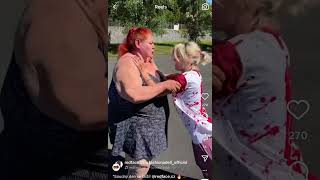 Drobna Vs Adela  viral bizar shopaholicadel shorts  fight