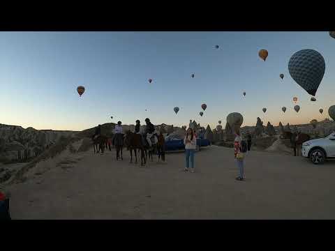 KAPADOKYA DA BALONLAR İLE BİR SABAH