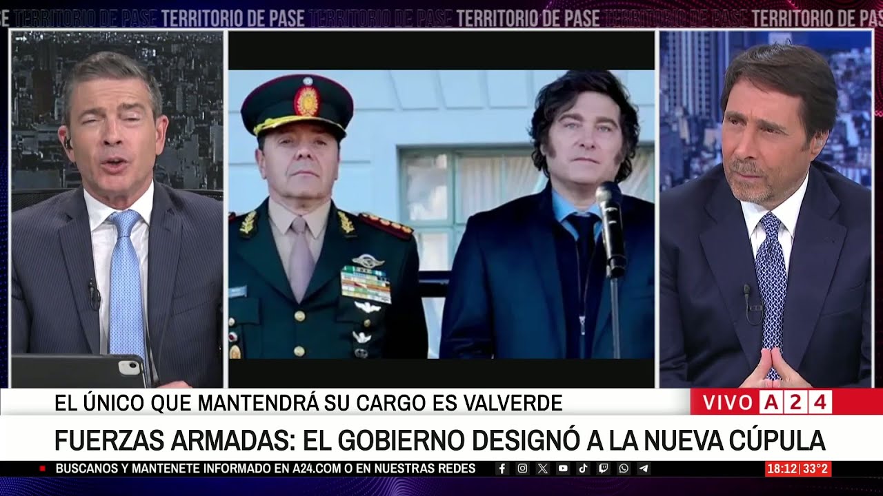 🚨EL GOBIERNO DESIGNÓ A LA NUEVA CÚPULA DE LAS FFAA: EL PASE ENTRE ROSSI Y FEINMANN