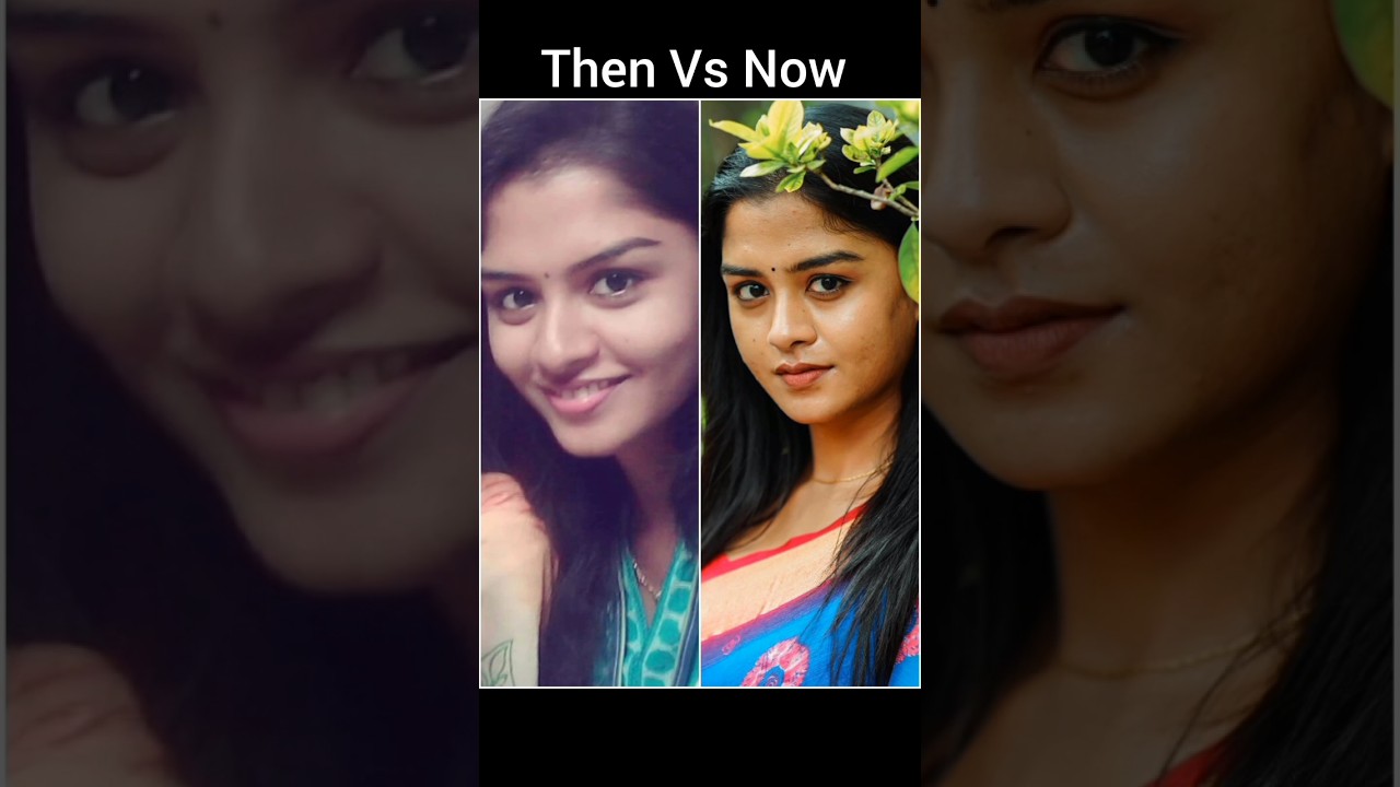 Then Vs Now 😜😜😜 Mahanadi serial