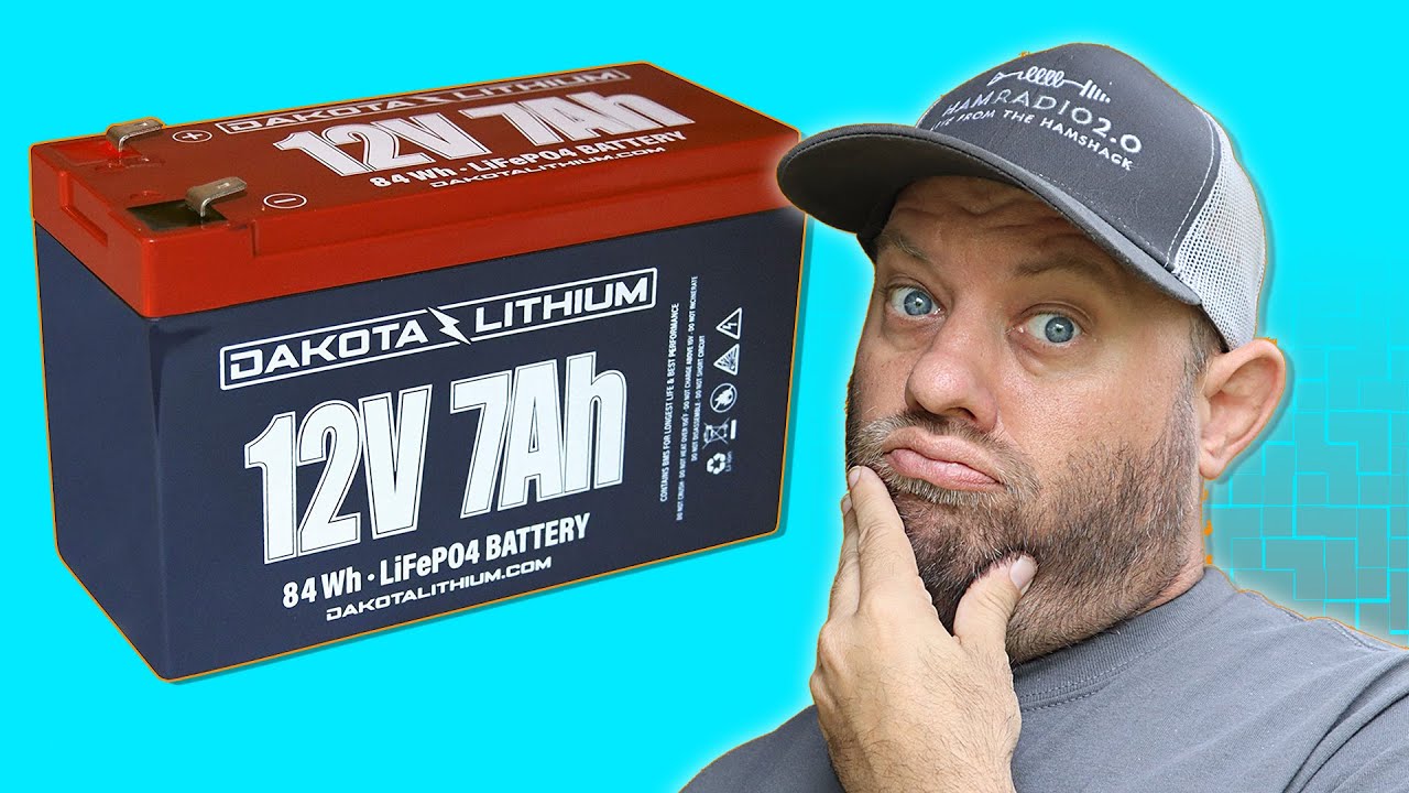 $75 12V 7AH Dakota Lithium LifePO4 Battery Test 