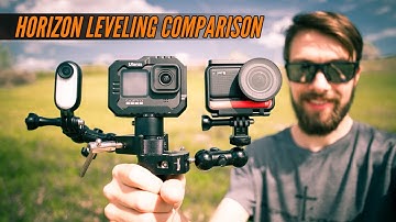 Horizon Leveling Side-by-Side Comparison | GoPro 9 VS Insta360 One R VS Insta360 Go 2