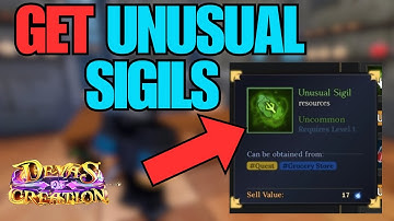 How To Get UNUSUAL SIGILS In Devas Of Creation