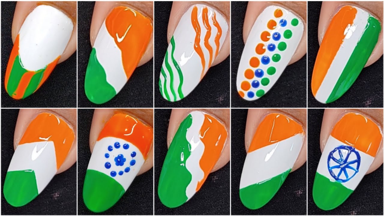 14 August 2024 Independence Day Nail Designs - wide 5
