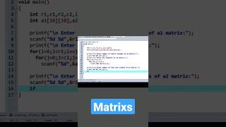 Write a program for multiplication of two matrices#c#shorts