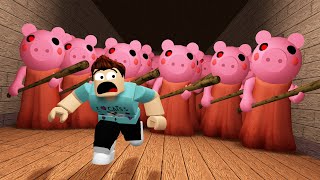 Roblox PIGGY but it's ME vs 10 PIGGYS..