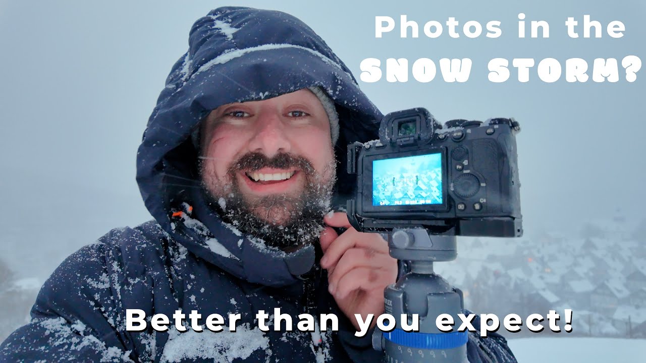 2h snow storm for this photo! Freudenberg City, Germany