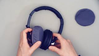 SONY MDR NC50のイヤーパッドをmimimamoで修理・保護｜Repair ear pads with mimimamo｜用mimimamo修復耳墊