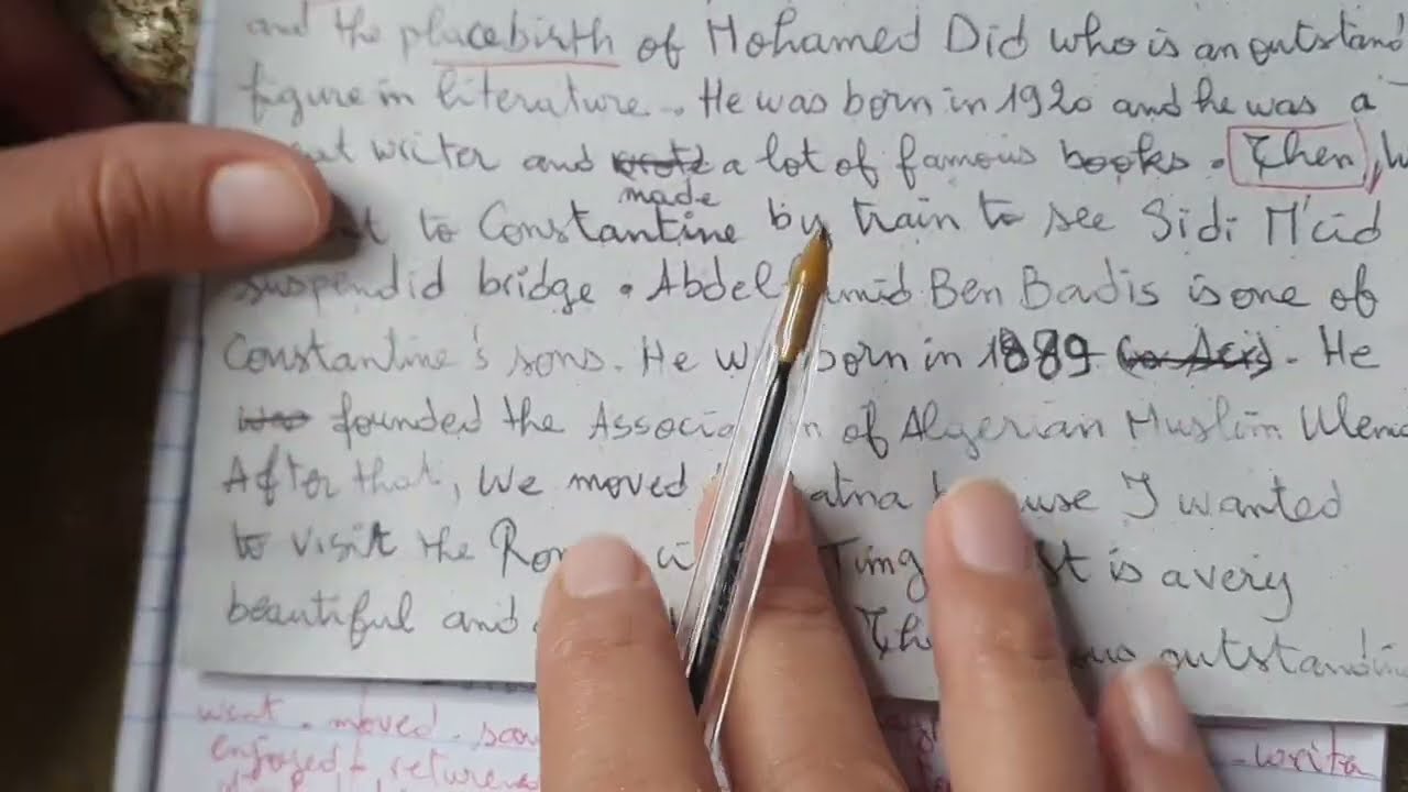 🔺️ الرابعة متوسط / أصعب وضعية في اللغة الانجليزية للفصل الأول: مسار رحلة / اسهل طريقة حل