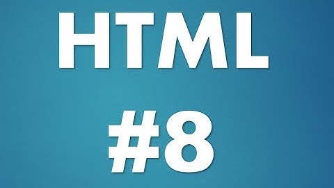 Curso de HTML y HTML5 (2017) - Formularios - Video #8