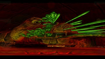 Conker BFD Debug. Dinosaur Sneezes Cutscene