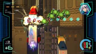 GINGA FORCE PS4. Score Attack Stage 1, easy difficulty ranked 22nd.