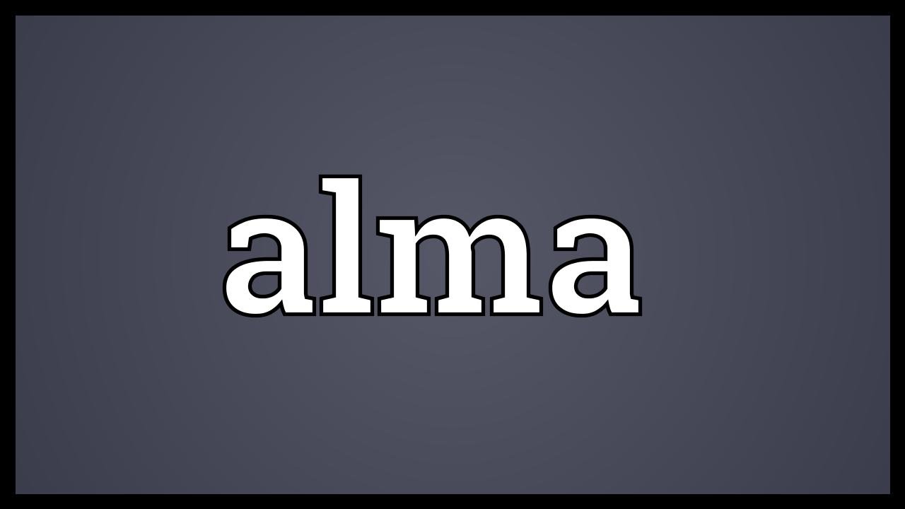 Alma Meaning YouTube