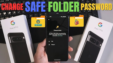 ✨Google Pixel Safe Folder Password Change (EASY Tutorial)