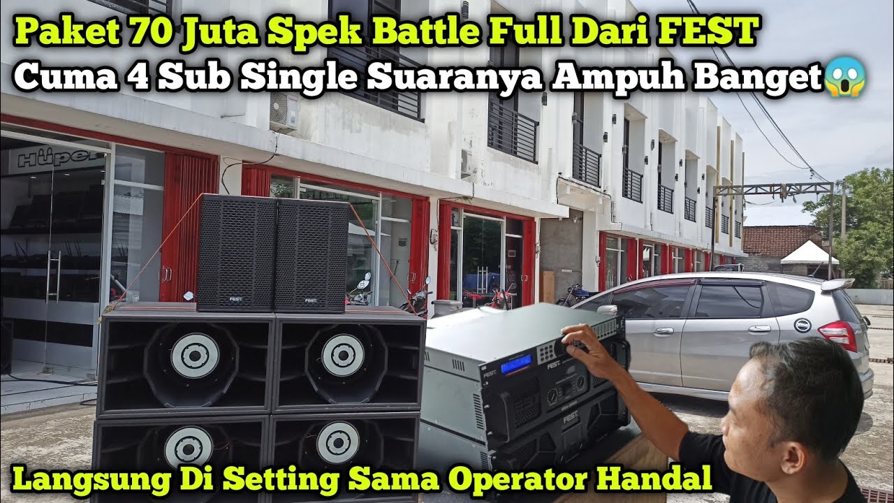 Karaoke Paradise Tambah Amunisi Spek Battle😱Cek Sound Paket 70 Juta Sudah Ngeri Gini Suaranya🔥