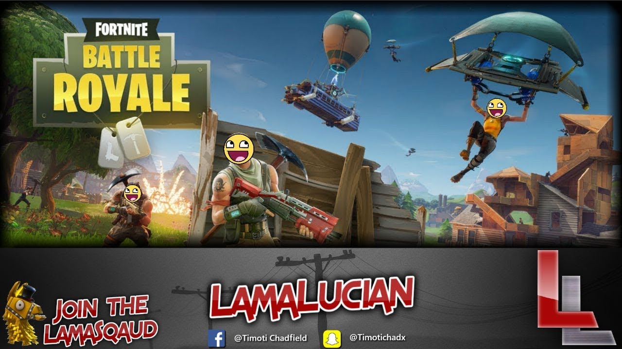 LamaSquad! FortniteLive with 13 year old Alcoholic
