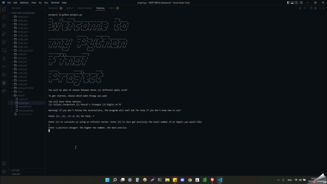 CS50 Python Final Project - Kenneth Smith - YouTube