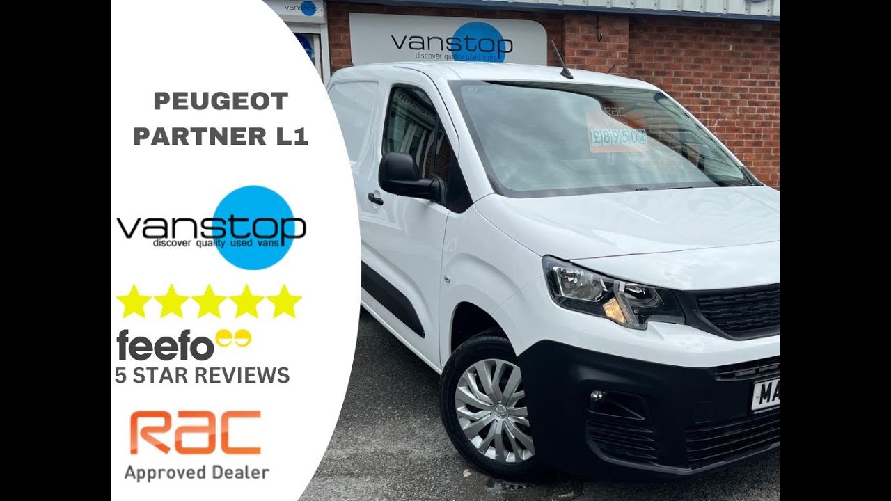 Partner1 PEUGEOT PARTNER1.5 BLUEHDI PROFESSIONAL L1 101 BHP - YouTube