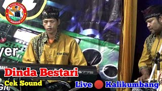 Dinda Bestari || Cek Sound || New Arista Music || Banjarnegara || Live 🔴 Kalikumbang