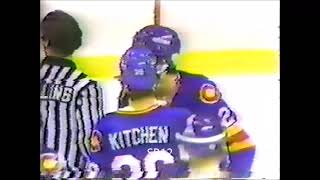 Jack Hughes vs Terry O'Reilly Jan. 26/1981