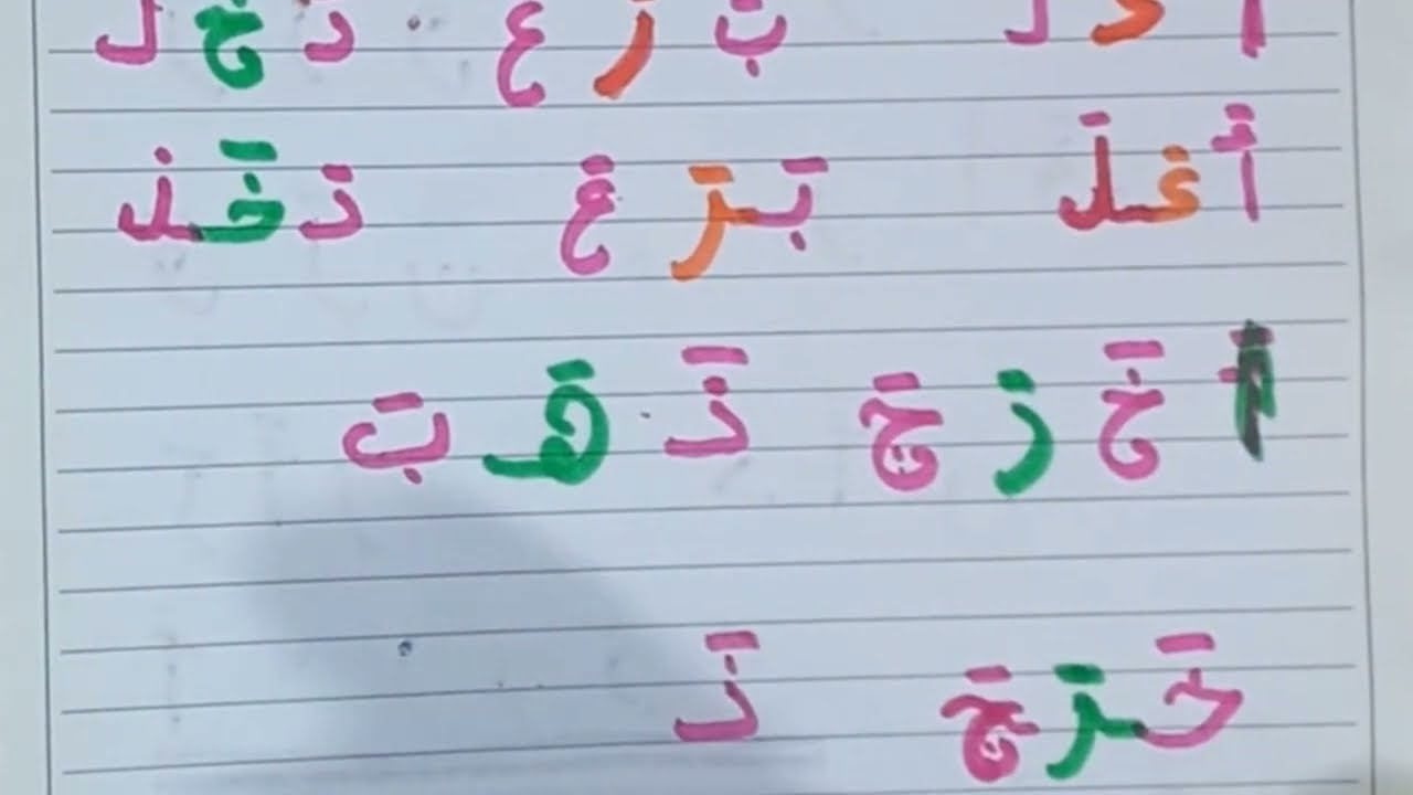 Apprendre à écrire et lire des mots arabes (3 lettres avec Fatha) – Débutants