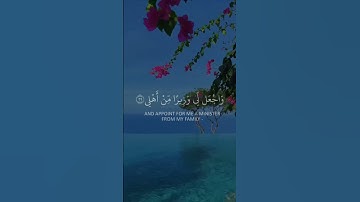 قال رب اشرح لي صدري.. القارئ محمد ديبيروف،،