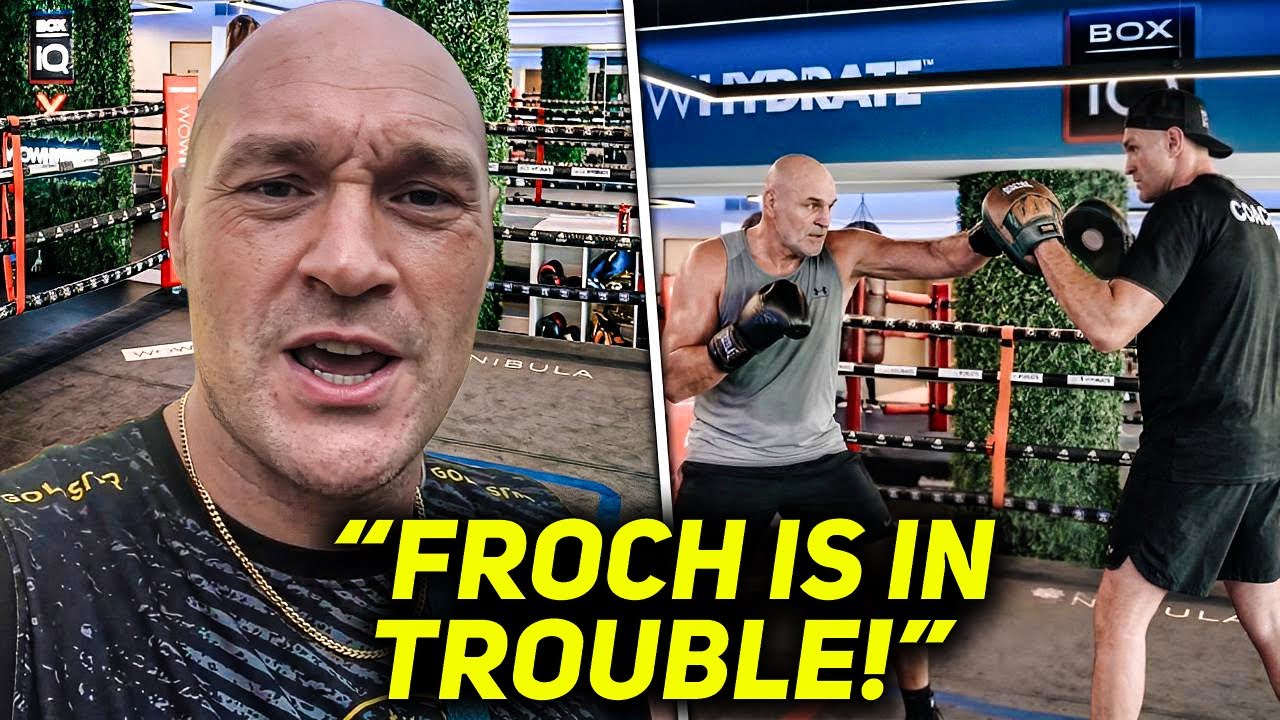 Tyson Fury FIRST WORDS After Training John Fury For Carl Froch FIGHT