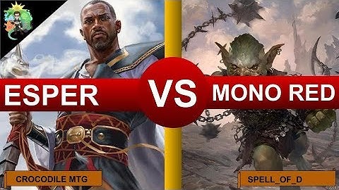 RNA Standard 2019: Match 1 - Esper Control vs. Mono Red Aggro