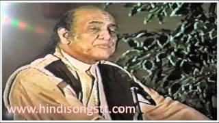 Vignette de la vidéo "Ustad Mehdi Hassan - Mujhe Tum Nazar Se (Do Raha 1967 - Original)"